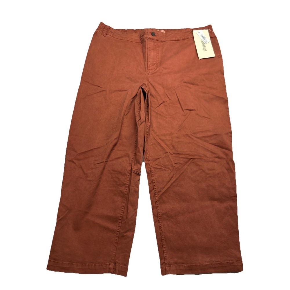 Goodthreads Women's Pants XL 38x25 Rust Orange